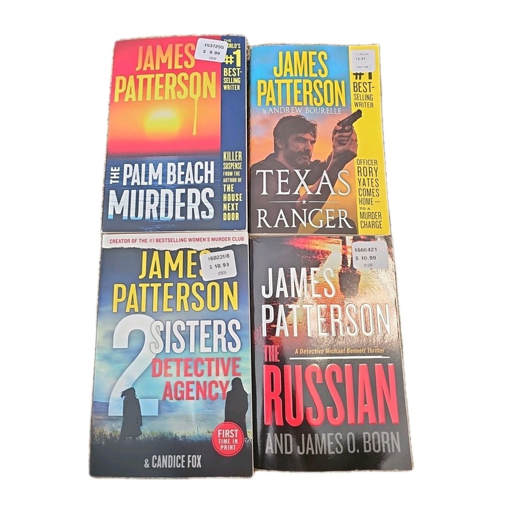 Lot of Four James Patterson's Series Books